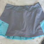 Grey And Blue Tennis Skirt Gray Size L Photo 3