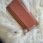 Coach Soft Trifold Wallet 39745 light peach Photo 2