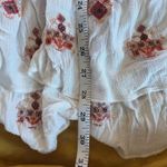 Free People Women's Adrianna Embroidered Hi-Low Tunic Dress Size Small EUC Photo 2