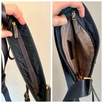 TUMI Voyageur Capri Crossbody Shoulder Bag, Navy Nylon & Gold Hardware Blue Photo 6