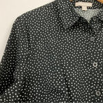 Woman Within ‎ Polka Dot Button Down Shirt Size Large 18/20 Photo 1