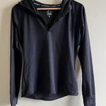 Nike Women's Wool Dri-FIT Soft Hand Running Hoodie Shirt, Black Size L Photo 0