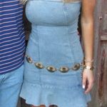 These Three Boutique Denim Dress  Mini Photo 0