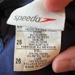 Speedo Women's ENDURANCE Swimsuit Swim Suit Vintage Blue Camo NWT Size 26 Photo 6