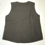 Eddie Bauer Gorpcore  Green Corduroy Vest Small Vintage Korea Full Zip Photo 2