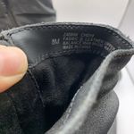 b.o.c. Womens Ankle Boot Black Suede Side Zip Strap & Knot Accent Round Toe 8M Size 8 Photo 3