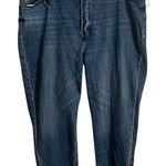 Old Navy  Women's Extra High Rise Straight Jeans Blue Plus Size 26 Button Fly Photo 0