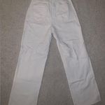 ZARA white wide leg jeans Photo 2