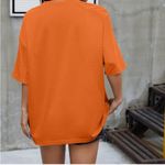 Meladyan Women Los Angeles Letter Racing Graphic Print Vintage TShirt Oversized Size L Photo 3