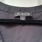 J.Crew Kyra Slim Fit Linen Vest in Black, size 6 Photo 5