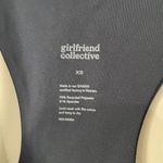 Girlfriend Collective  Size XS Blue Sleeveless Crop Top Sports Bra Workout Photo 2