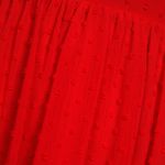 Lulu Little Love Red Swiss Dot Backless Ruffled Maxi Dress Size XS Photo 3