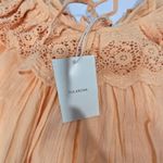 Tularosa  Crawford Dress in Cantaloupe Orange XXS Photo 4