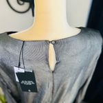 4TH & RECKLESS Liberty Metallic Bodysuit Color: Metallic Size: XL (12/14) NEW W Gray Photo 10