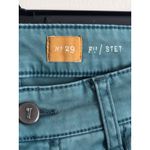 Pilcro Anthropologie Jeans Womens 29 Teal Green Cotton Lightweight Boho Casual Photo 3