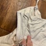 Dress Forum Dress‎ Forum Size Large Linen Babydoll Tank Top Blouse Beige Tan Womens Ruffle Photo 5