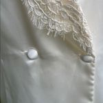 Vintage 80s Cream Lace Photo 2