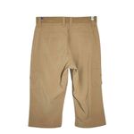 Lee  Relaxed Fit Khaki Pedal Pushers NWT Size 6 Casual Khaki Capri Pants Photo 1