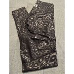 ACBikinis NWT Glossy Cheetah Print Butt Scrunch Leggings in Black Size Small Photo 3