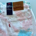 Levi's Levi’s High Rise Deconstructed Tie Dye Mini Skirt Photo 5