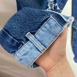 Revice Denim  Blue Matchmaker high rise patchwork Straight Leg crop jeans size 26 Photo 6
