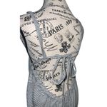 Malia‎ Mills Soirée Dress Black and White Stripe Size 4 Quiet Luxury Resort EUC Photo 3