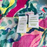 Lilly Pulitzer Cocoa Shorts Magenta Hottie Fringe 3" Inseam Size Large Photo 7