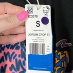 Adidas NWT Black Love Unites Graphic Crop Tee Photo 4