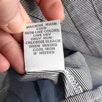 Dress Barn Long Sleeve Ribbed Front Button Up Shirt Size Large Photo 7