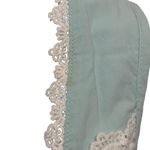 Aoiier Womens Light Blue Lace Trim Button Front Nightgown Sleep Dress M Size M Photo 4