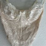 Victoria's Secret Vintage Victoria’s Secret Lace Bodysuit 34B – Made in USA Ivory NWT Photo 1
