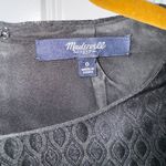 Madewell  Black Jacquard Brocade Sheath Dress Photo 3