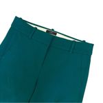 J.Crew  Cameron Four Season Crop Pants Dark Spruce Green size 2 EUC Photo 3