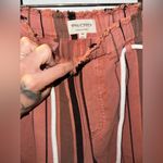 NWT Anthropologie Striped Pilcro Cropped PJ Oversized Wide Leg Pant Size XXS Photo 5