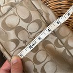 Coach Ashley Sateen Signature C Hobo Crossbody Bag Purse Brown Tan Hippie Photo 6