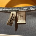 H&M  Divided Women's Lux Velvet
Blue Crop Sweater Top Size S Photo 2