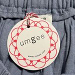 Umgee  womens large linen blend baby blue ruffle shorts no pockets elastic waist Photo 8