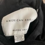 American Eagle 𝅺 Black Soft Graphic Hoodie‎ Sweater sz xs Photo 1