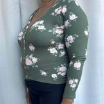 No Boundaries  Floral Long Sleeve Top Photo 5