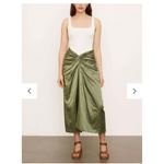 Vince NWOT  Twist Front Skirt in Dark Pistachio Size 2 Photo 7