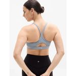 Athleta M Vital Sports Bra Blue Star Medium Cup A-C Photo 3