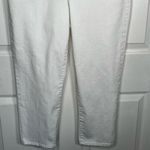 Ella Moss High Waist Straight Cropped White Jeans Sz 10 / 30 Photo 2
