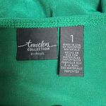 Chico's Travelers Collection by  Green Women's V-Neck Blouse (1) Photo 5