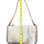 The Sak  Flora Evening Bag, Rose Gold Champagne Shimmer Leather NWOT Photo 9