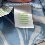 Lilly Pulitzer Tabbie Blue/White Joe Fish Tank Top Photo 3