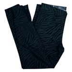 ZARA NEW Womens Black Zebra Animal Print Slim-Fit Trousers Size 31 Dress Pants Photo 2