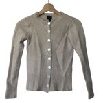 PAUW Amsterdam cashmere Beige cropped Cardigan Sweater S Tan Photo 0