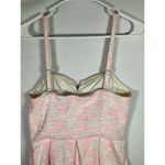 Anthropologie  Moulinette Soeurs Tweed Pasteque Dress Size 6 White Pink Wedding Photo 7