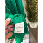 Rhode Pia Ruched Velvet Mini Dress Emerald Green Womens Size 6 Photo 10