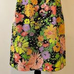 Shoshanna  Neon Floral Strapless Dress Size 4 Photo 7